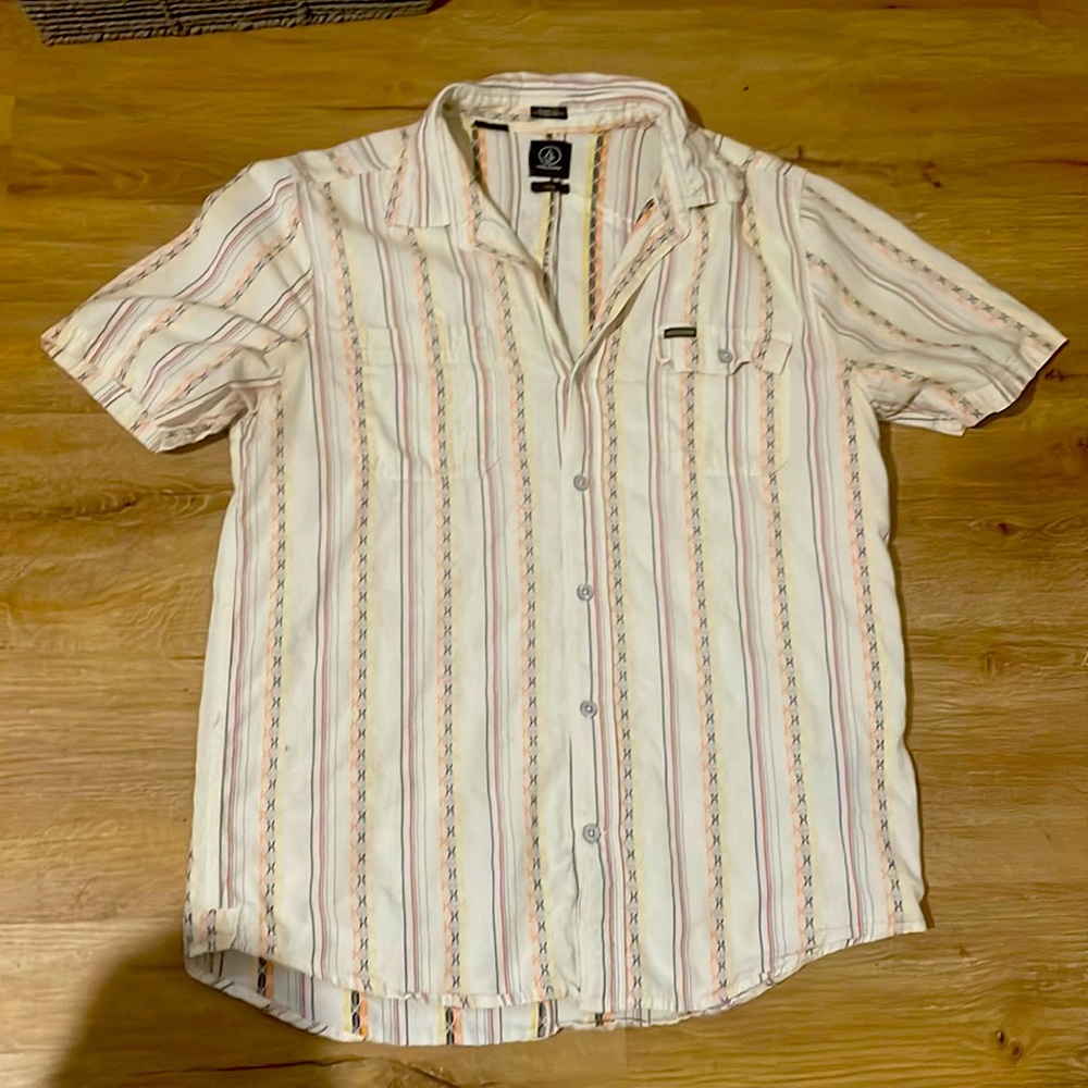 Volcom slim fit button up